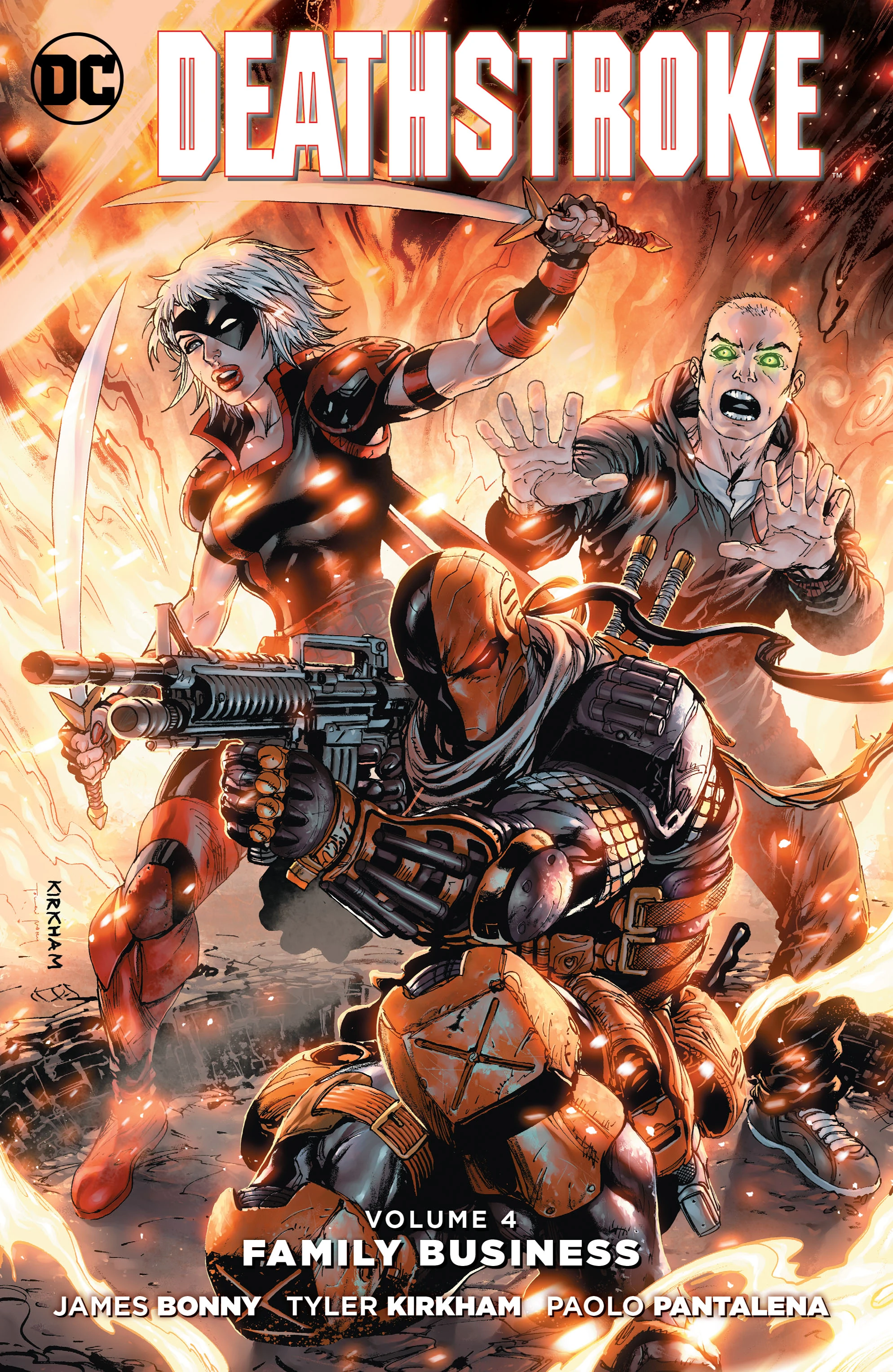 Deathstroke Vol. 4: Family Business (DC, 2018) cover
